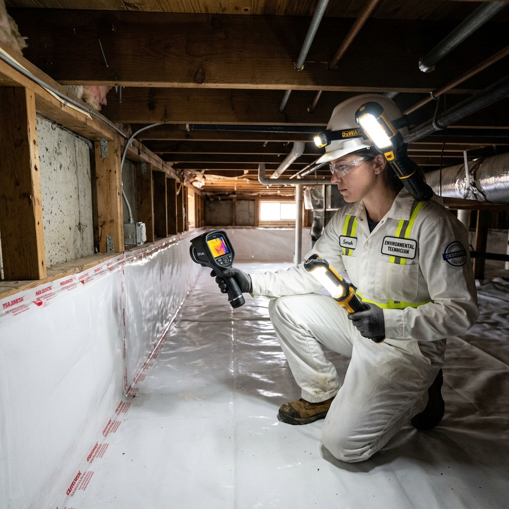 Mortgage Lender Denied Loan Due to Crawl Space Mold? FHA, VA & Conventional Clearance