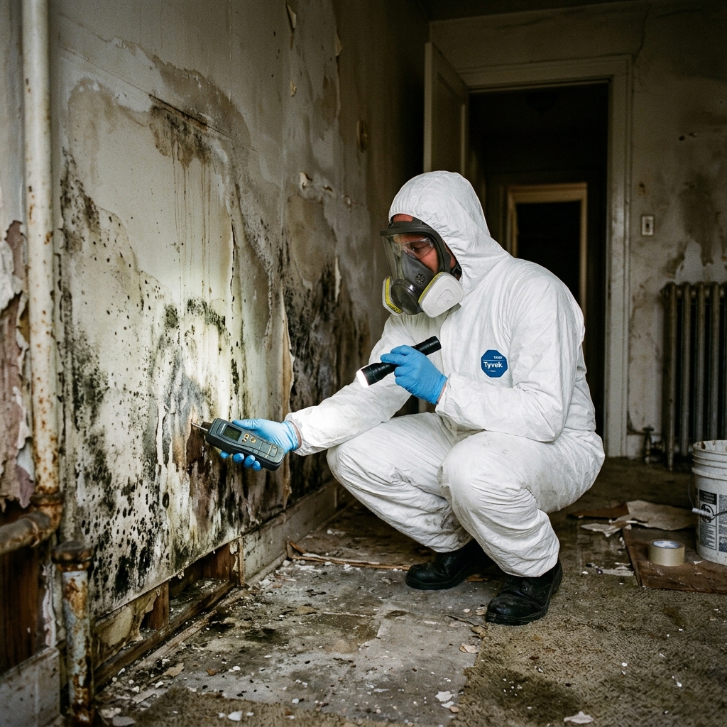 4 Due Diligence Checks for Foreclosed REO Homes with 2-Year Mold Infestations